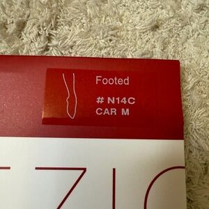 Capezio N14C Kids Medium Footed Tights Caramel